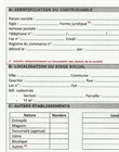 Déclaration fiscale d'existence (société)